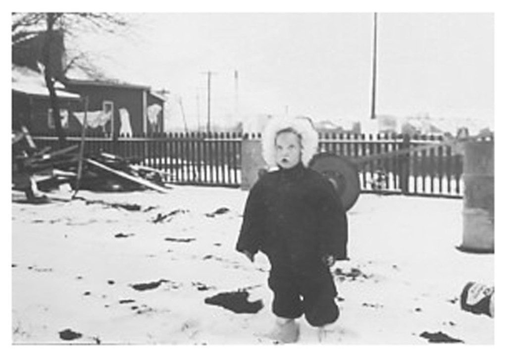 1953 Dec. - Paul in North Battleford