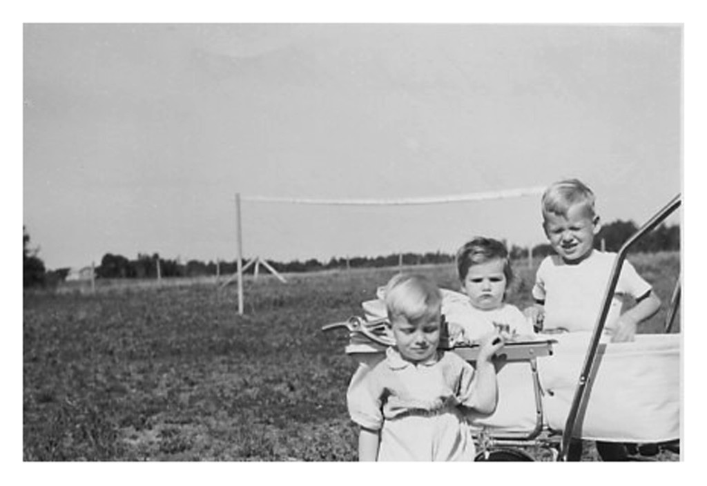 1961 - Michael, Charlotte & Jules in Poorman